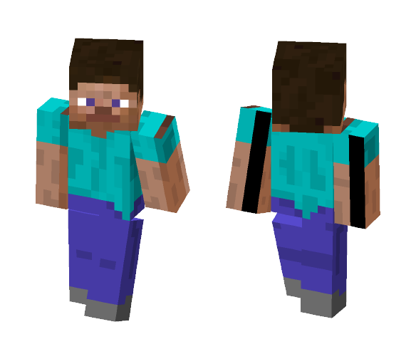 skinny steve - Male Minecraft Skins - image 1