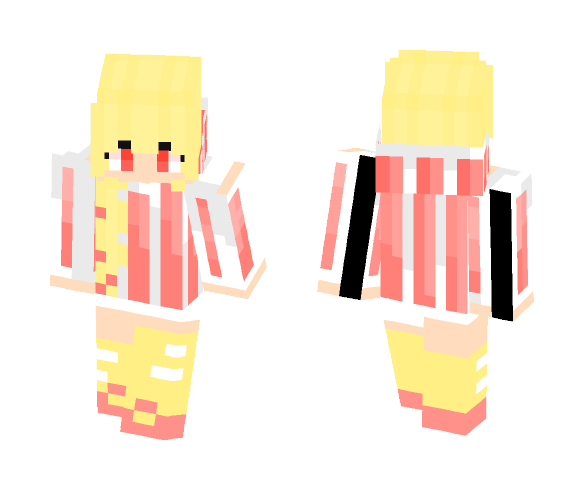 pop! pop! ~Popcorn Girl~ - Female Minecraft Skins - image 1