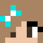 Black and Cyan girl - Girl Minecraft Skins - image 3