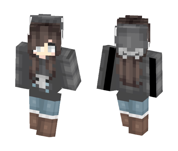 Blackbear (read desc.) - Female Minecraft Skins - image 1
