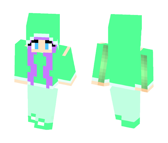Download Free Girl In Pj's Skin for Minecraft image 1 Girl In Pj's - Girl Minecraft Skins - image 1