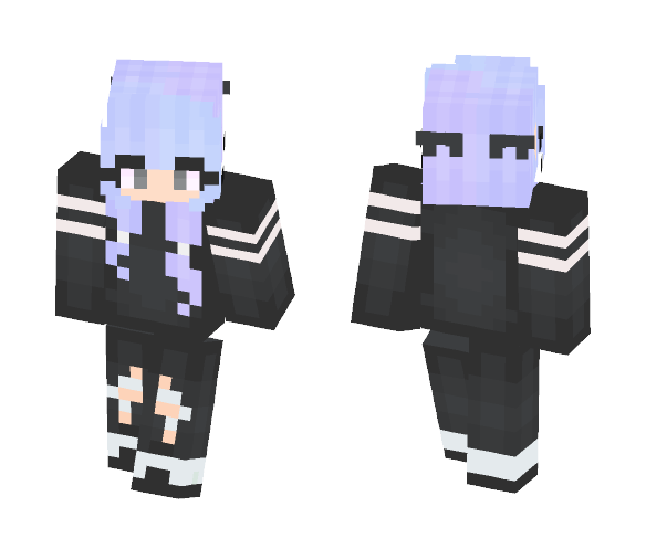 Pastel Pigtails Retexture - Female Minecraft Skins - image 1