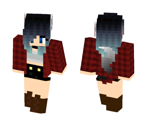 [Ⓜⓞⓞⓝ] ~OC~ Amber - Female Minecraft Skins - image 1