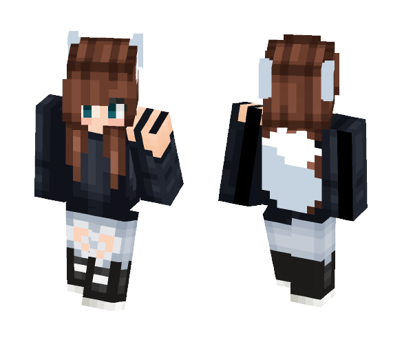 Wolf Girl - Girl Minecraft Skins - image 1