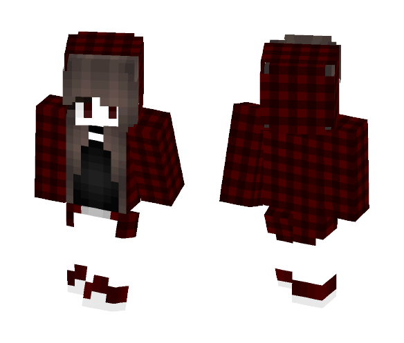 e. e Hipster Girl - Girl Minecraft Skins - image 1