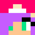Purple Haried Girl - Girl Minecraft Skins - image 3