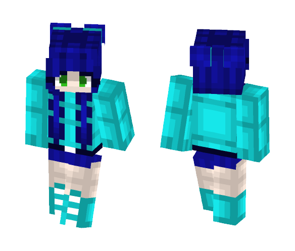 Cry A River, Swim In It | ShyMelon - Female Minecraft Skins - image 1