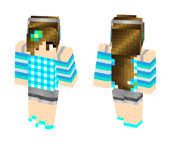 Cute Girl - Cute Girls Minecraft Skins - image 1