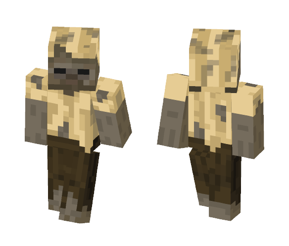 Husk Zombie - Male Minecraft Skins - image 1