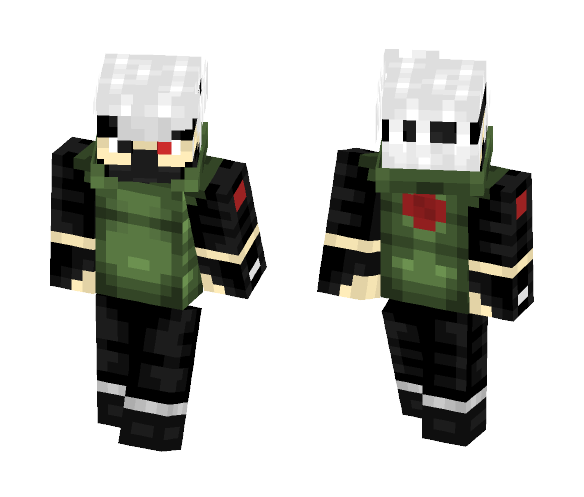 Kakashi Hatake (Naruto Shippuden) - Male Minecraft Skins - image 1