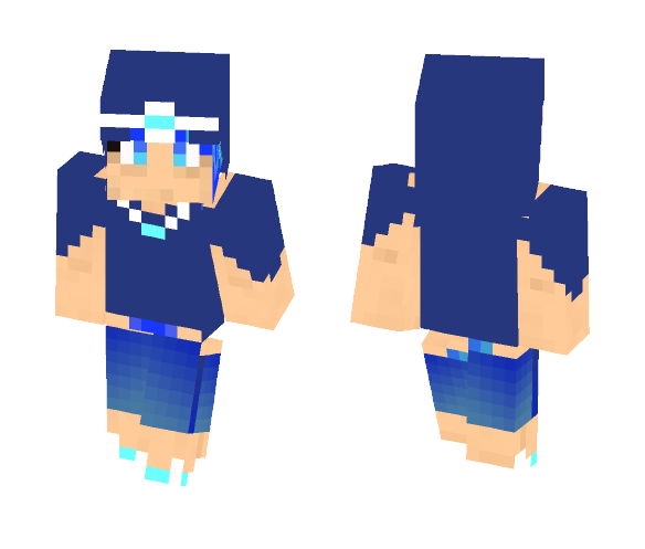Download Free My own skin Skin for Minecraft image 1 My own skin - Female Minecraft Skins - image 1