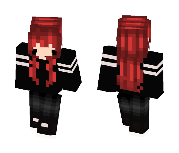 My first custom skin - Female Minecraft Skins - image 1
