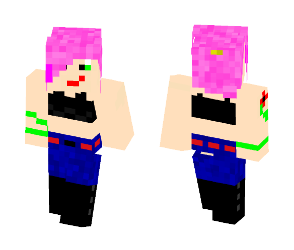 Street girl Avatar - Girl Minecraft Skins - image 1