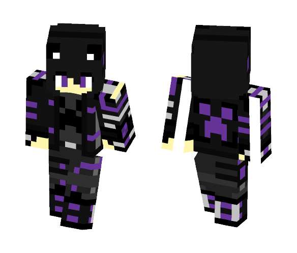 Cyberpunk Crash (Rule 63) - Female Minecraft Skins - image 1
