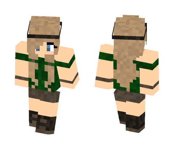 Download Free ☆ Forrest Girl RP Skin ☆ Skin for Minecraft image 1 ☆ Forrest Girl RP Skin ☆ - Girl Minecraft Skins - image 1