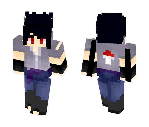 Download Free Sasuke Uchiha Shippuden Skin for Minecraft image 1 Sasuke Uchiha Shippuden - Male Minecraft Skins - image 1