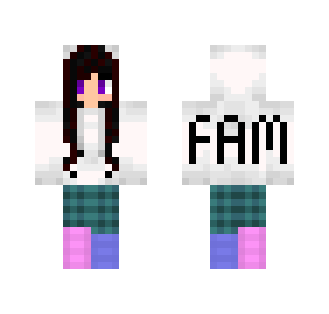 Girl kitty fam