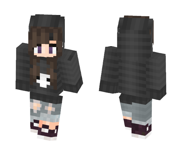 Skull Jacket - Female Minecraft Skins - image 1