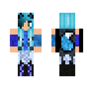 Blue/Teal Wolf