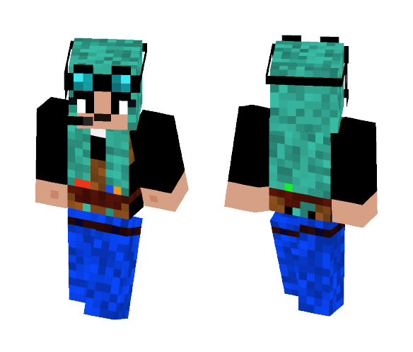 ProBuilder_Girl - Female Minecraft Skins - image 1