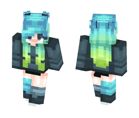 panda panda panda panda - Female Minecraft Skins - image 1