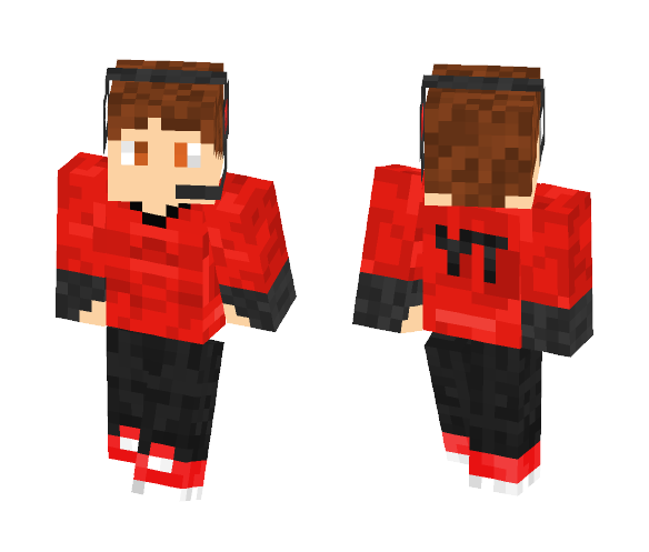 Download Free YouTube gamer Skin for Minecraft image 1 YouTube gamer - Male Minecraft Skins - image 1
