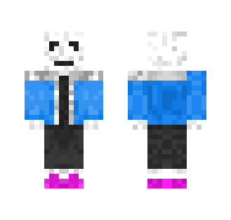 Sans (Undertale) - Male Minecraft Skins - image 2