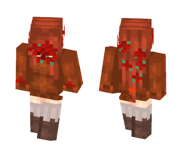 A lovely petal - Female Minecraft Skins - image 1