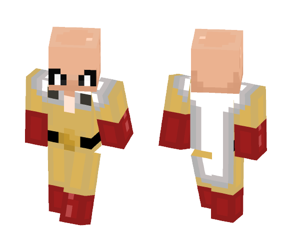 Wanpanman-Saitama - Male Minecraft Skins - image 1