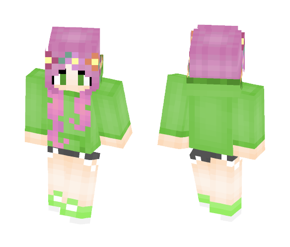 Flower Girl - Girl Minecraft Skins - image 1