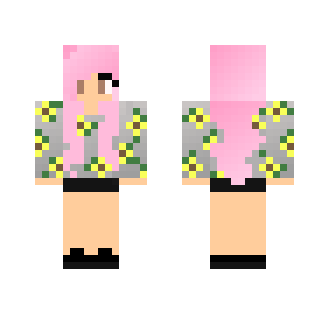 PINK HAIR GIRL - Color Haired Girls Minecraft Skins - image 2