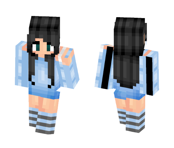 Over Sized Shirt - Female Minecraft Skins - image 1