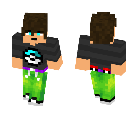 Pokemon Trainer - Male Minecraft Skins - image 1