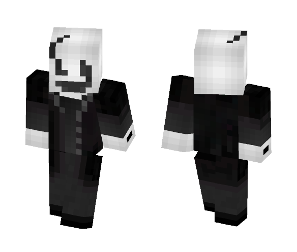 W.D.Gaster (Undertale) - Male Minecraft Skins - image 1