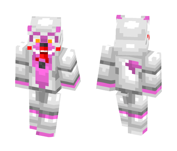 Funtime Foxy (FNAF SL) - Interchangeable Minecraft Skins - image 1