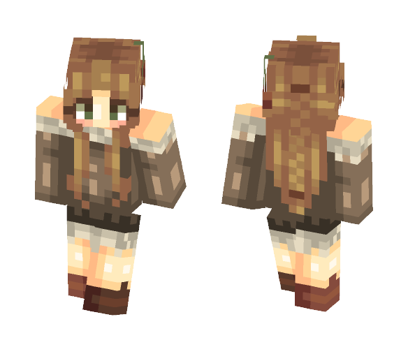 Download Free ChCh Latte Skin for Minecraft image 1 ChCh Latte - Female Minecraft Skins - image 1