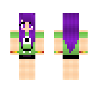 Alien Shirt Girl