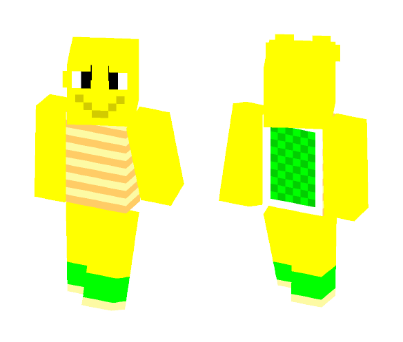 Green Koopa Troopa - Interchangeable Minecraft Skins - image 1