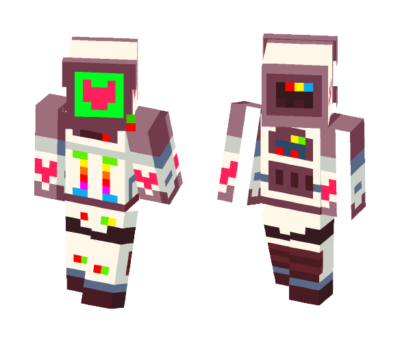 Heart & Slash | HEART - Interchangeable Minecraft Skins - image 1
