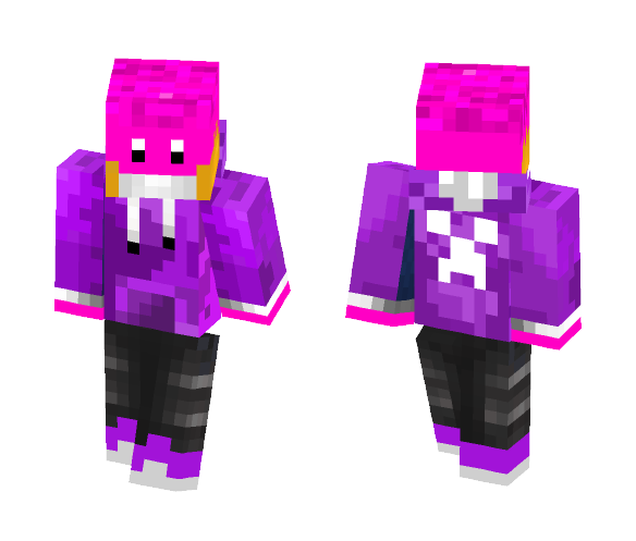 Download Free Shiny Mudkip w/ Hair Skin for Minecraft image 1 Shiny Mudkip w/ Hair - Interchangeable Minecraft Skins - image 1