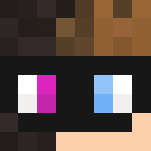 Half Enderman With Glasses - Male Minecraft Skins - image 3