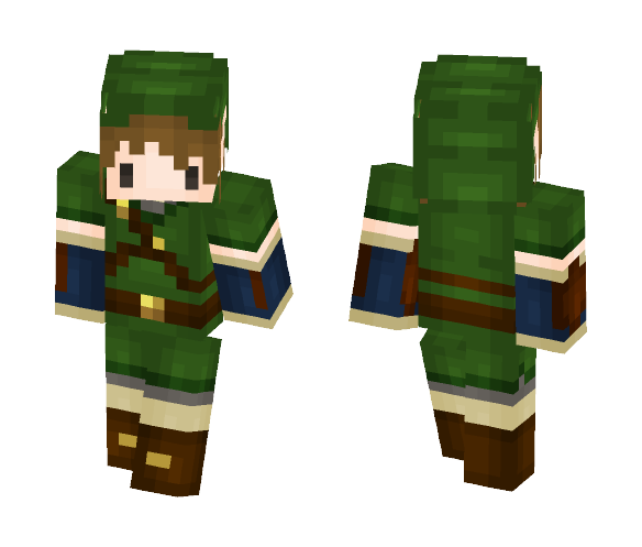 Download Free Link (The Legend of Zelda) Skin for Minecraft image 1 Link (The Legend of Zelda) - Male Minecraft Skins - image 1