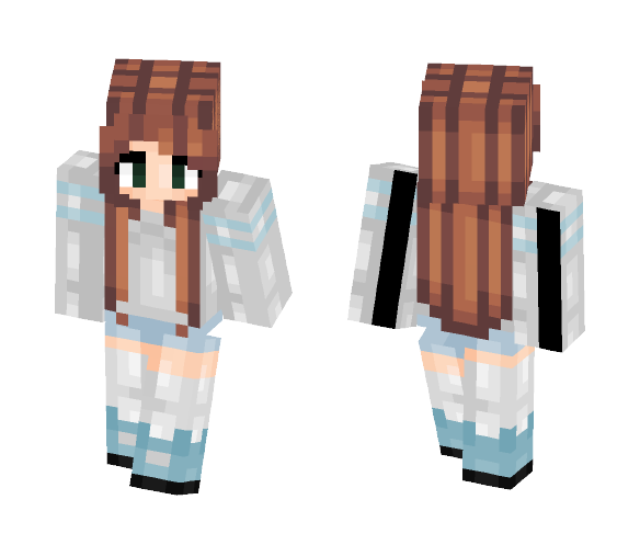 Long Socks - Female Minecraft Skins - image 1