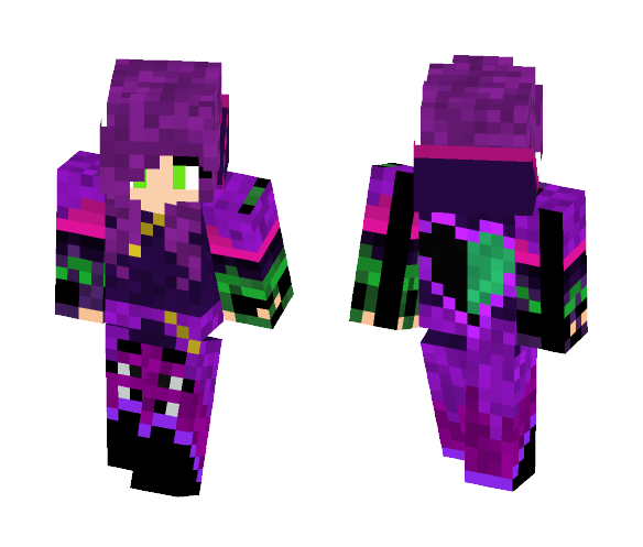 Mal from Descendants - Female Minecraft Skins - image 1