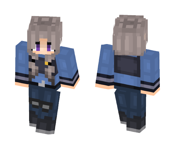 =JUDY HOPPS= - Female Minecraft Skins - image 1