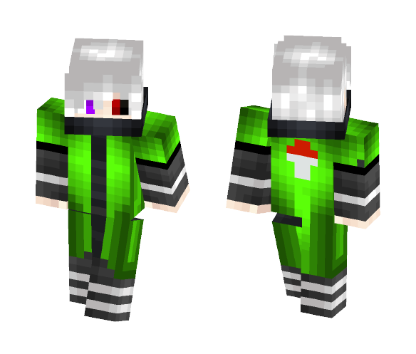 kaneki uchiha - Male Minecraft Skins - image 1