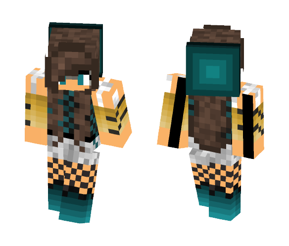 Gotham Girl - Girl Minecraft Skins - image 1