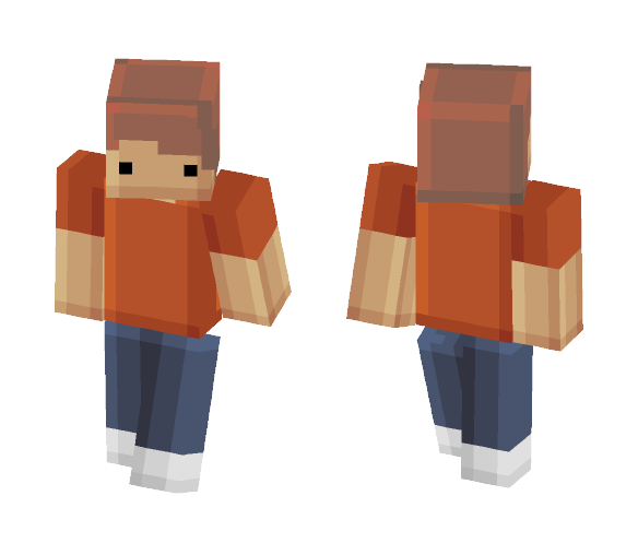 Download Free ƁℓυєAηgєℓ ~ ᗷᒪOᑕKY Skin for Minecraft image 1 ƁℓυєAηgєℓ ~ ᗷᒪOᑕKY - Male Minecraft Skins - image 1