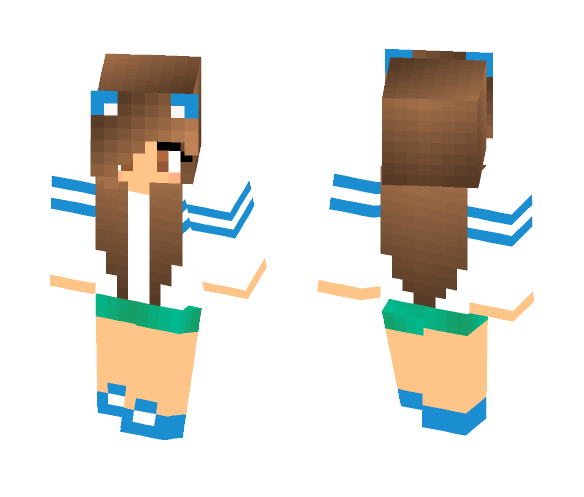 Cute Girl - Cute Girls Minecraft Skins - image 1