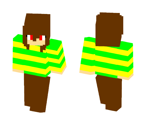 Chara (undertale) - Female Minecraft Skins - image 1
